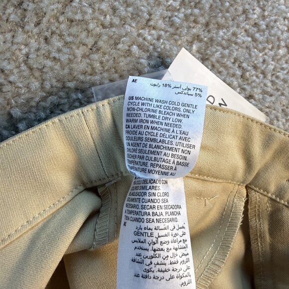 And Now This Womens Pants Size XS Tan Camel Wide Leg High Rise Stretch NWT F498 - Picture 6 of 13